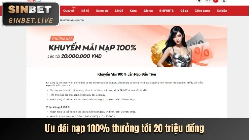 Thưởng Chào Mừng C54 Thể Thao